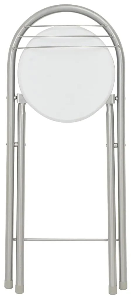 3 pcs conjunto de bar com prateleiras de madeira e aço branco