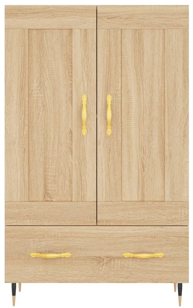 Armário alto derivados de madeira 69,5x31x115cm carvalho sonoma