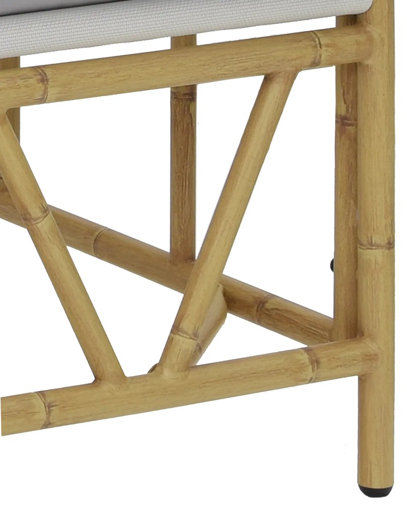 Banco de Jardim com Almofada 110x80x71 cm Aço