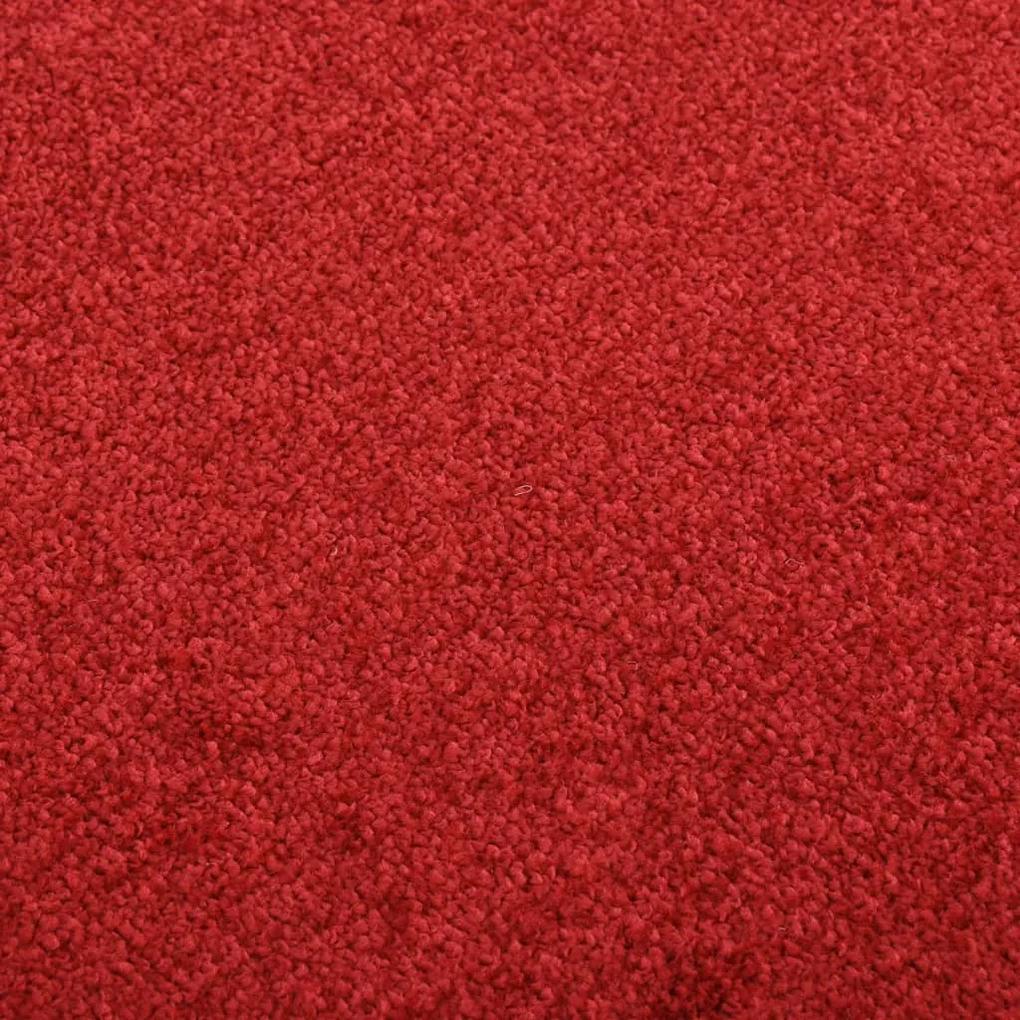 Tapete de porta 40x60 cm vermelho