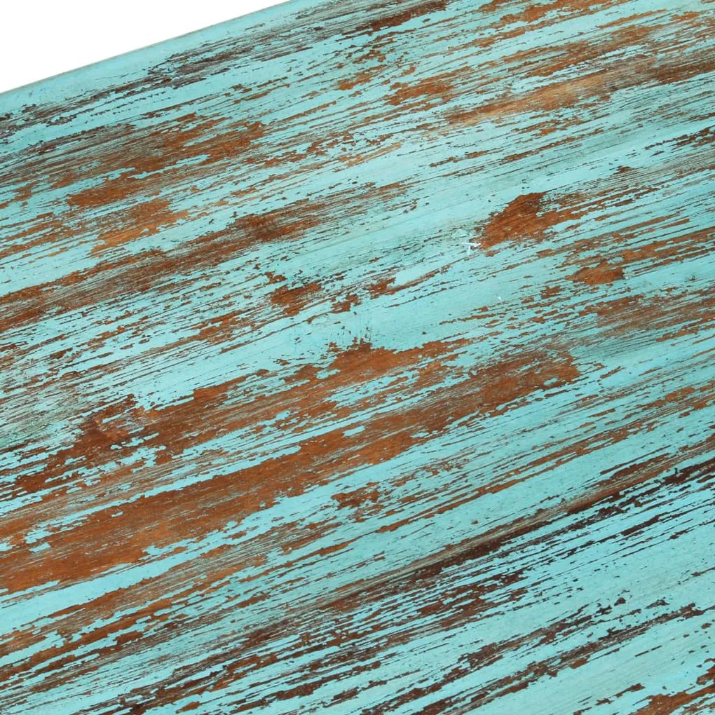 Mesa de centro 110x50x34 cm madeira recuperada maciça