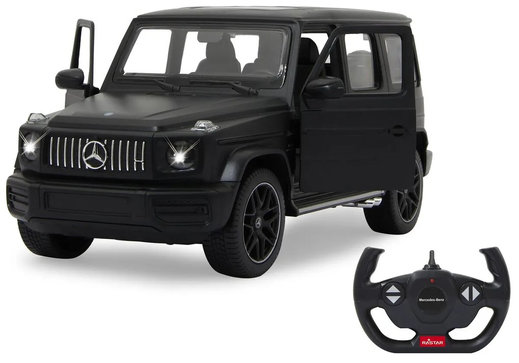 Carro telecomandado Mercedes-Benz AMG G63 1:14 2,4GHz Portas manuais Preto