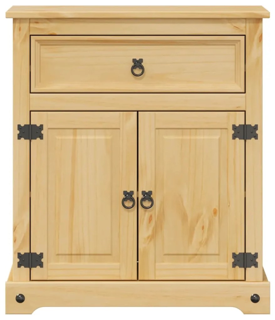 Móvel de WC Corona 70x33x80 cm madeira de pinho maciça
