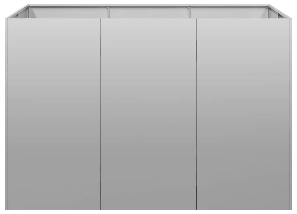 Planter 120x80x80 cm aço galvanizado
