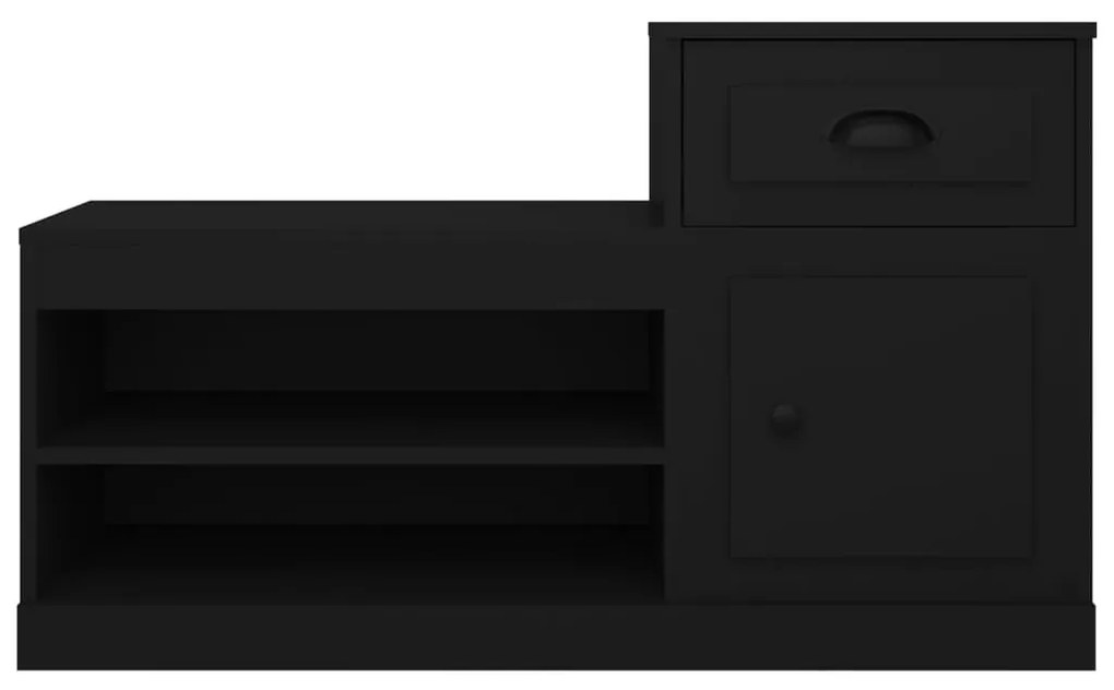 Sapateira 100x42x60 cm derivados de madeira preto