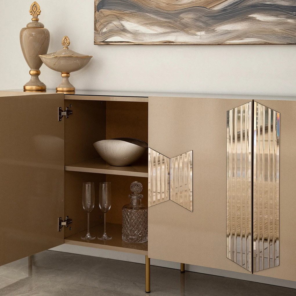 Console Vienna – Bronze Gold – 180 cm x 80 cm x 40 cm