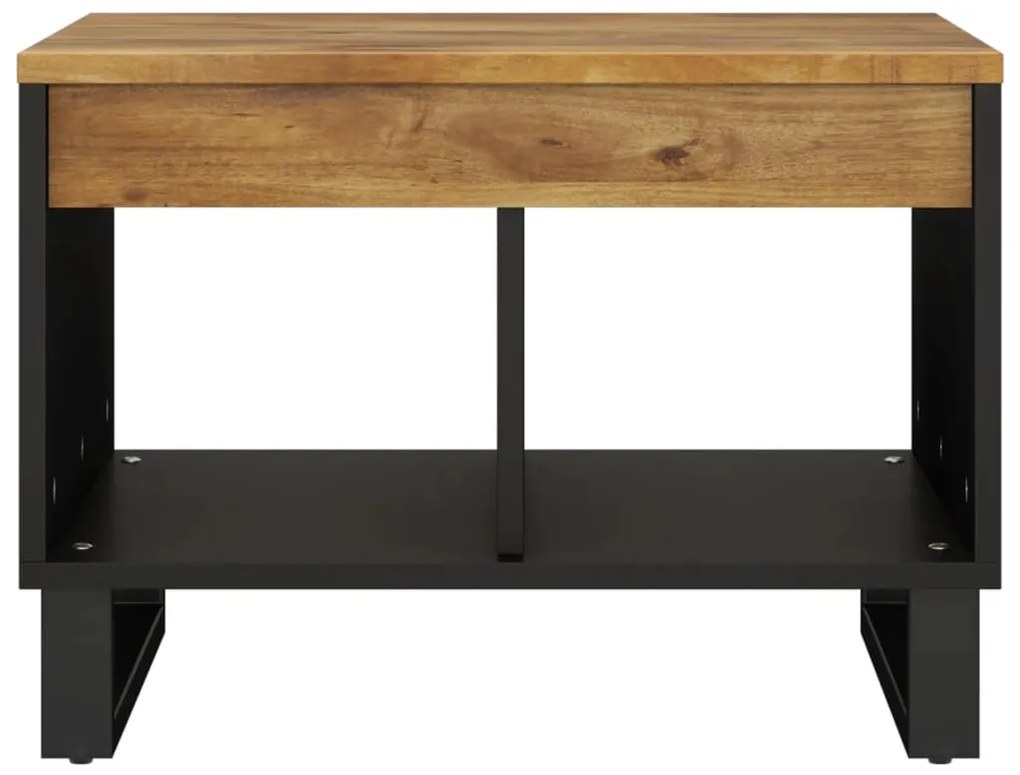 Mesa de centro 55x50x40 cm madeira de mangueira maciça
