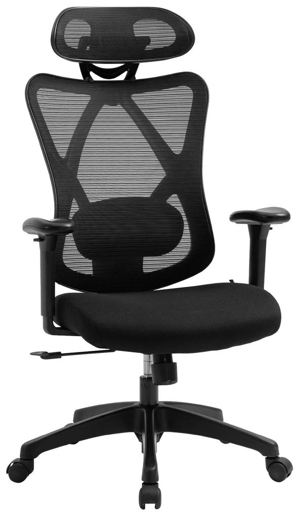 Vinsetto Cadeira de Escritório com Apoio para os Braços 2D Cadeira de Escritório com Altura Ajustável Apoio para a Cabeça Suporte | Aosom Portugal