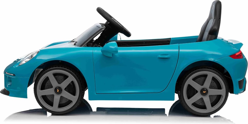 Carro elétrico para crianças RUF GT 12V,com portas rebatíveis, comando remoto, luzes LED dianteiras e traseiras, entrada USB/Aux, bateria de lítio, li