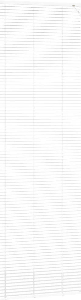 Persiana de Janela com cortinas Outros Manual Branco 80 x 130 cm Alumí