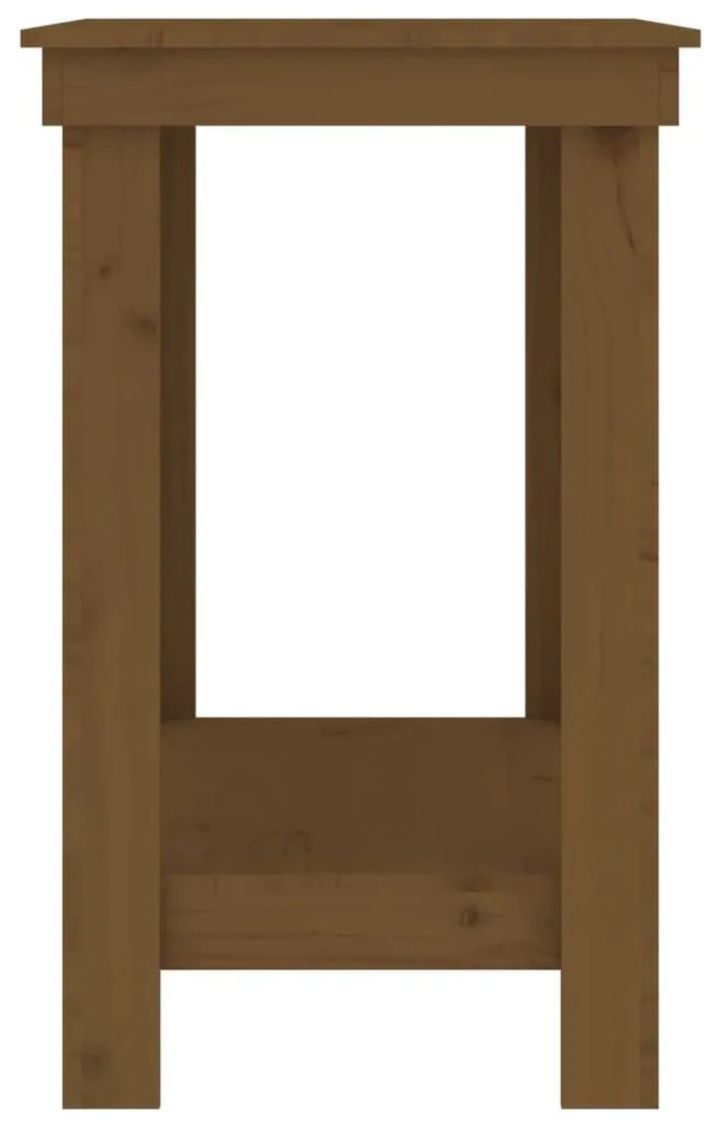 Banco de trabalho 110x50x80 cm pinho maciço castanho mel