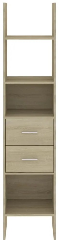 Estante 40x35x180 cm contraplacado cor carvalho sonoma