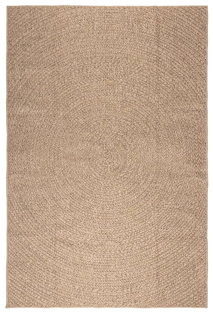 Tapete ZIZUR 160x230 cm aspeto de juta interior e exterior