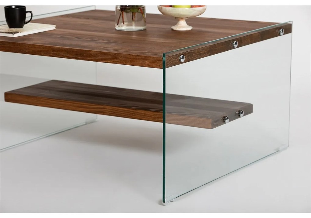 Mesa de Centro Aqua – Natural – 75x40x75 cm