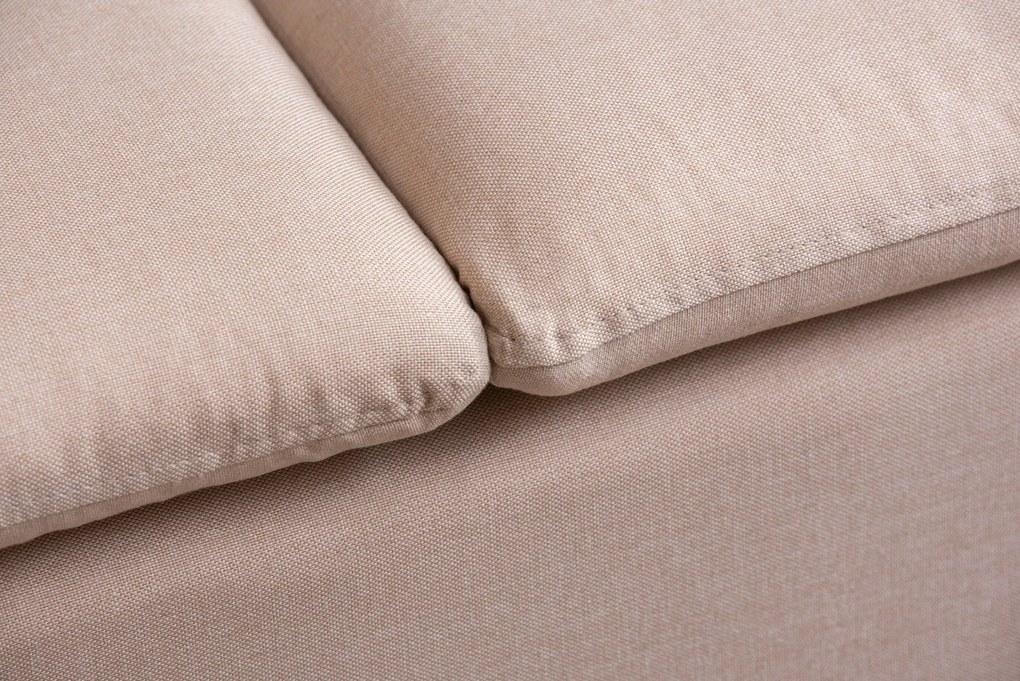 Sofá de Canto Lungo – Creme – 255 cm