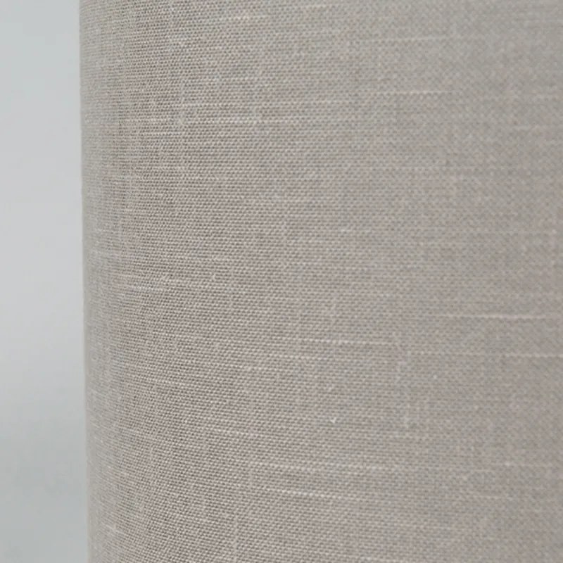 Candeeiro de suspensão em aço com abajur 35cm Taupe ajustável - Blitz Moderno
