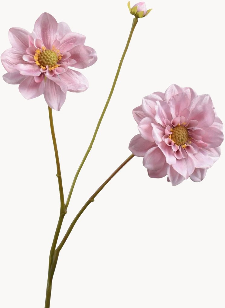 Flores artificiais Dahlia, conjunto de 2