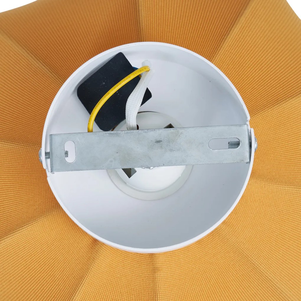 Plafon Japandi dourado 27cm - Plu Asyesha