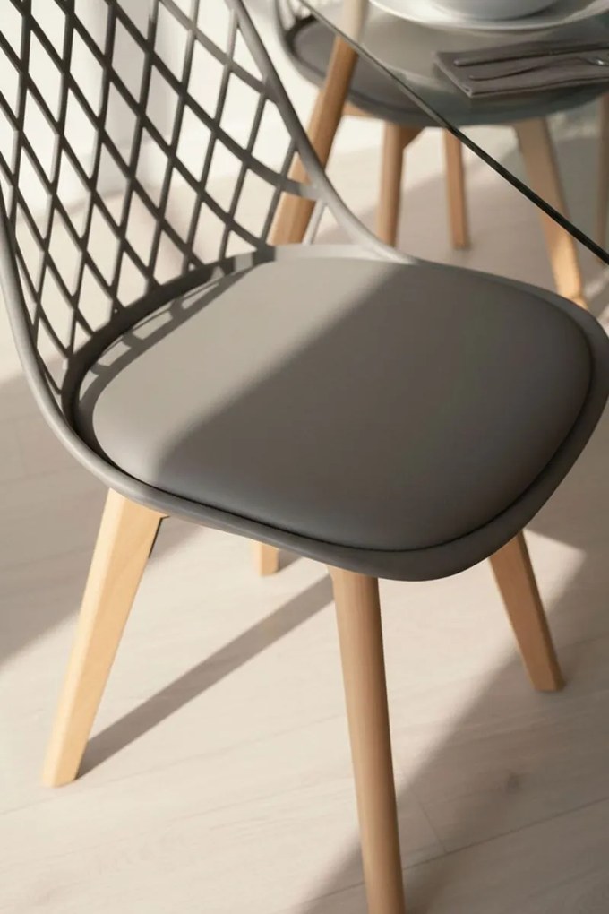 Pack 4 Cadeiras Mima - Taupe