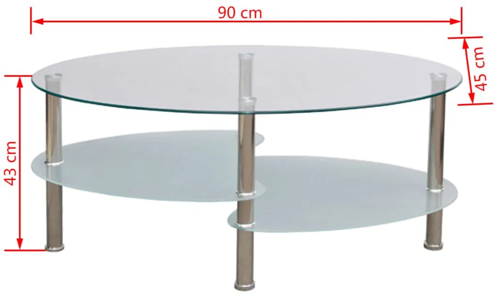 Mesa de centro com design exclusivo, branco