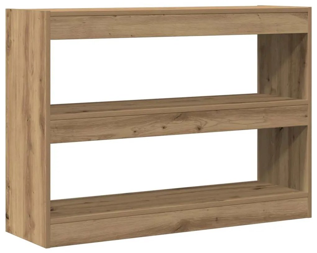 Estante/Divisor de Ambiente vidaXL - Carvalho Artisan - 100x30x72 cm -