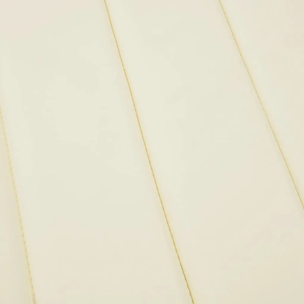 Almofadão p/ espreguiçadeira 186x58x4 cm tecido oxford creme