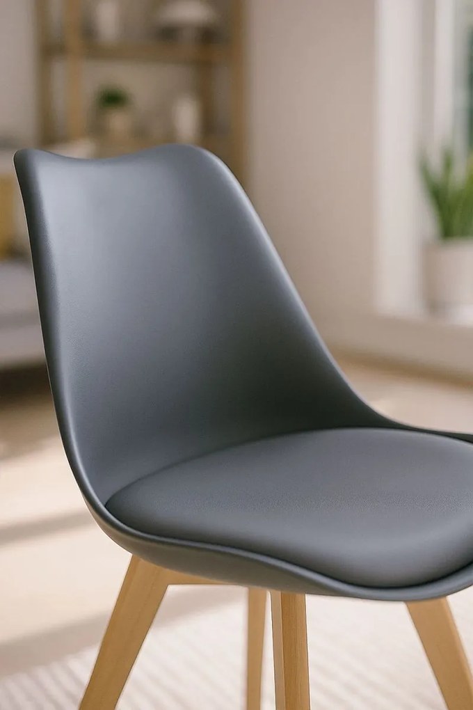 Cadeira Synk Basic - Cinza escuro