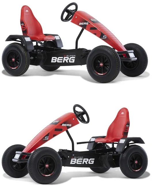 BERG XL BASIC SUPER RED BFR Kart A PEDAIS CRIANÇAS E ADULTOS +5 ANOS