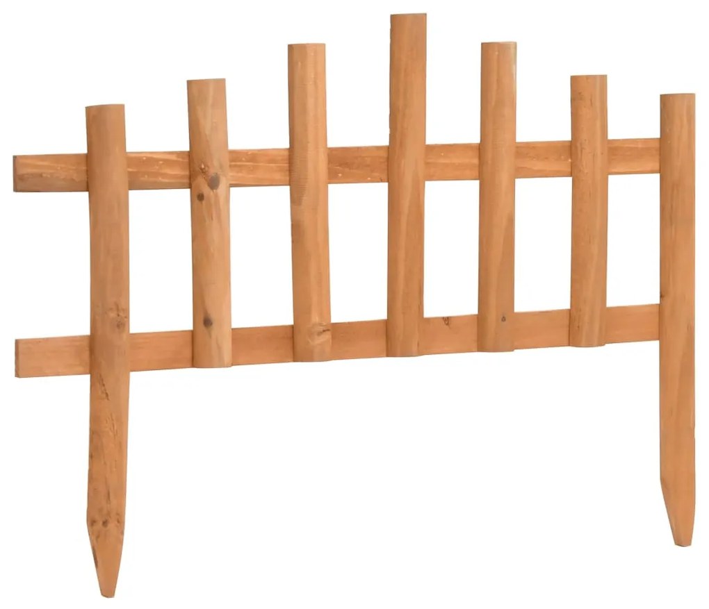 Bordas de relvado 10 pcs 4,4 m abeto