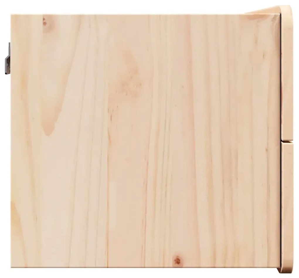 Mesa-de-cabeceira com gaveta 2 pcs Castanho 39 x 34 x 33 cm