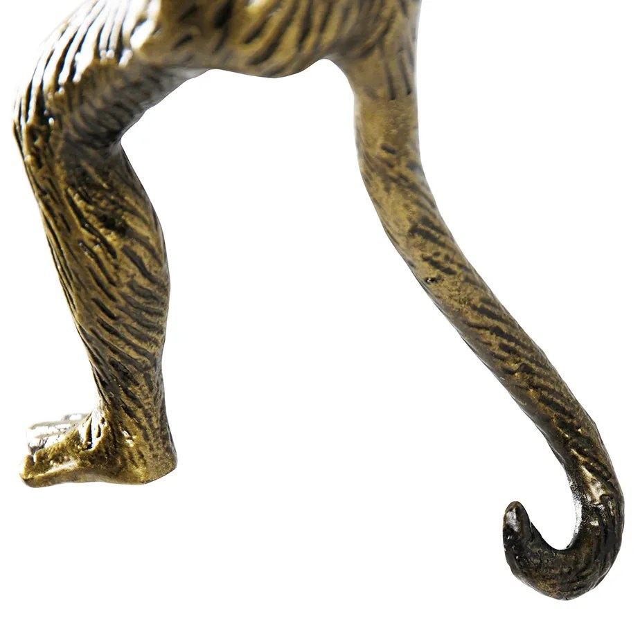 Candeeiro de Parede Macaco Dourado - Animal Monkey