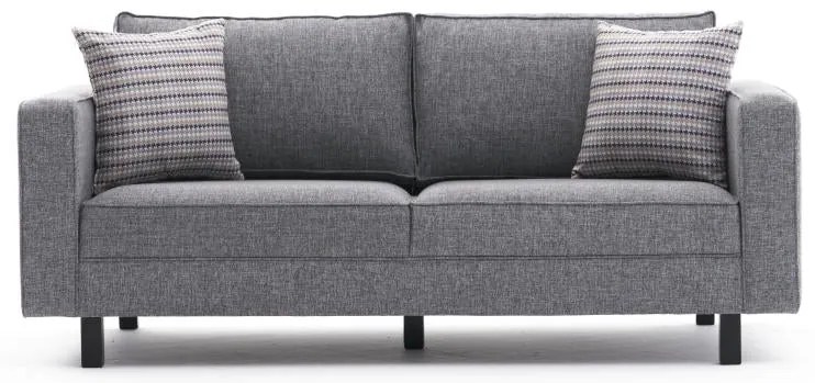 Sofá de 2 Lugares Kale – Cinzento – 180x83x91 cm