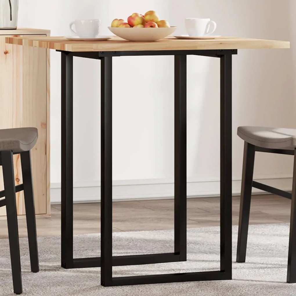 vidaXL Tampo de mesa quadrado 70x70x2 cm madeira de acácia maciça
