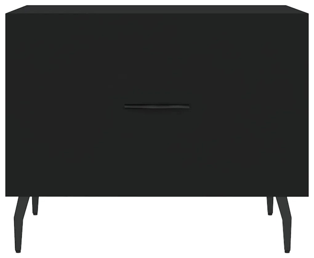Mesa de centro 50x50x40 cm derivados de madeira preto