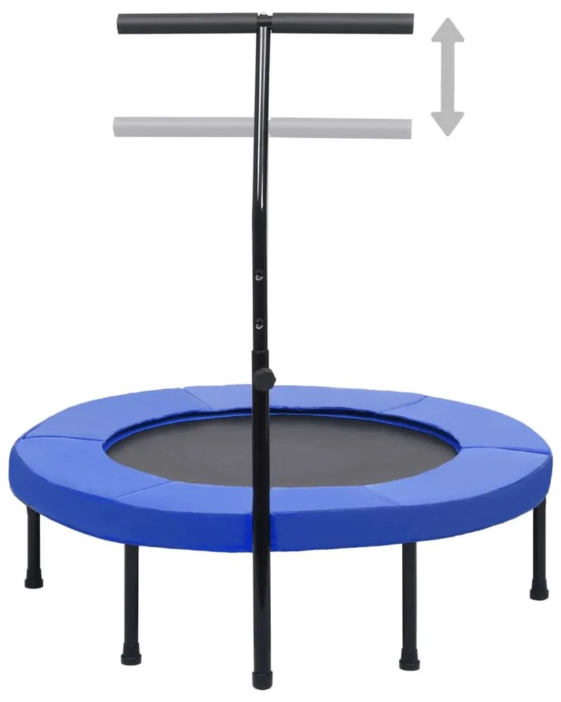 Trampolim com pega e almofada de segurança 102 cm