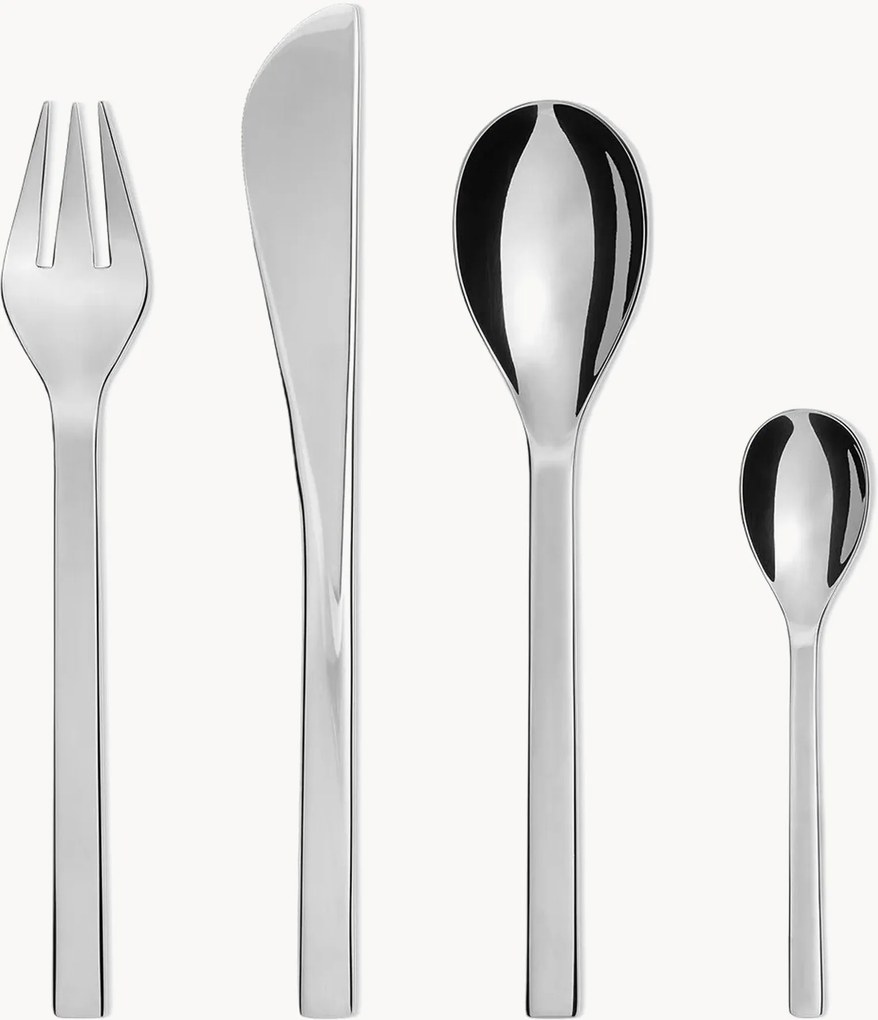 Conjunto de talheres em aço inoxidável Colombina Collection, conjunto de 16