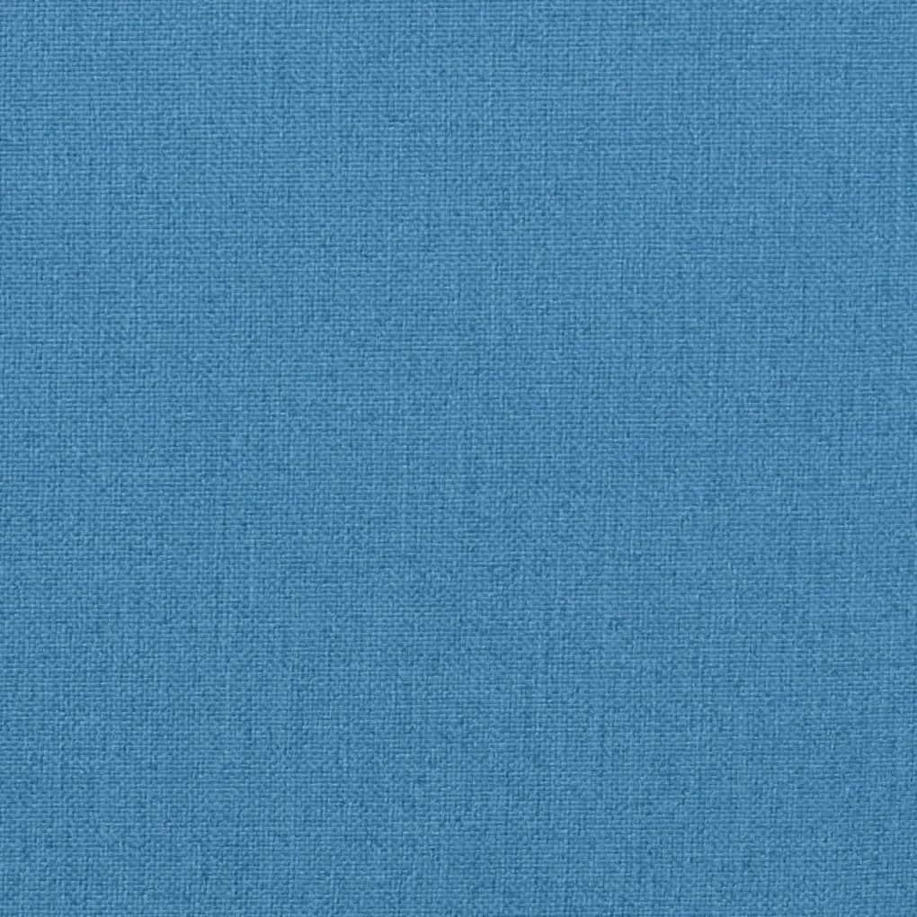 Almofadões para cadeiras altas 6 pcs mesclado tecido azul