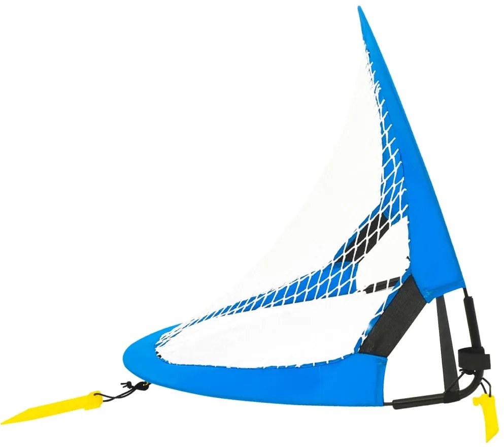 Baliza de futebol infantil 2 pcs 75,5x46x48 cm