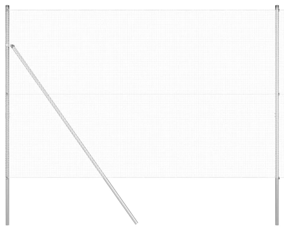 Cerca de Arame Soldado 1,5 x 50 m de Aço Galvanizado da