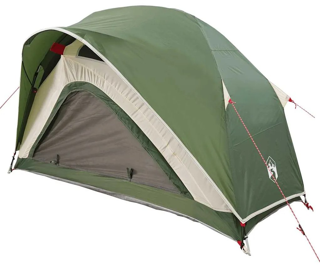Tenda de campismo para 1 pessoa impermeável verde