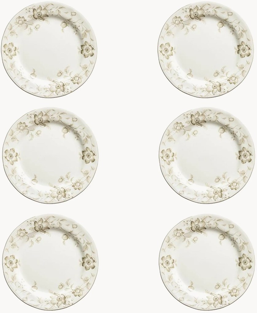 Pratos de jantar em cerâmica Wonderwall, conjunto de 6