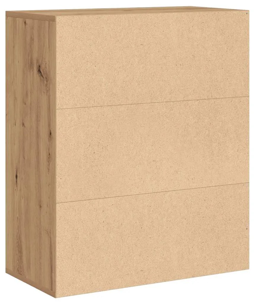 Estante carvalho artisiano 60x30x71,5 cm derivados de madeira