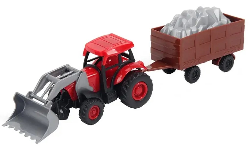Trator com Reboque 25cm