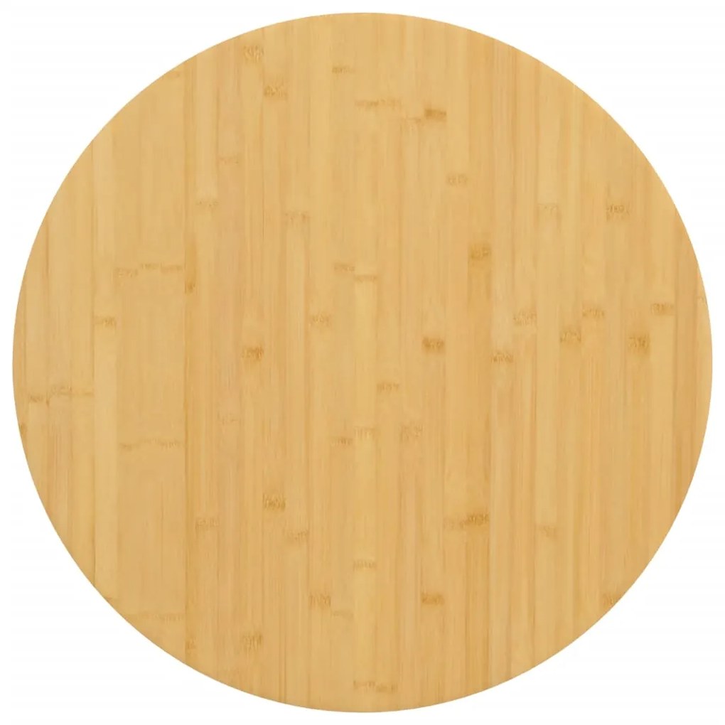 Tampo de mesa Ø90x2,5 cm bambu