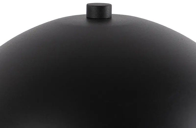 Candeeiro de mesa retro preto com dourado - Magnax Design,Retro