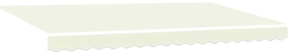 Toldo Retrátil Manual Creme e Branco 400x200 cm Largo 4 x 2 m