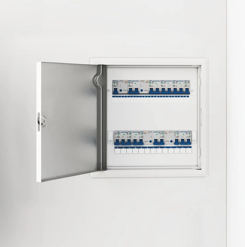 vidaXL Painel de Acesso Branco 63 x 33 x 3 cm Aço