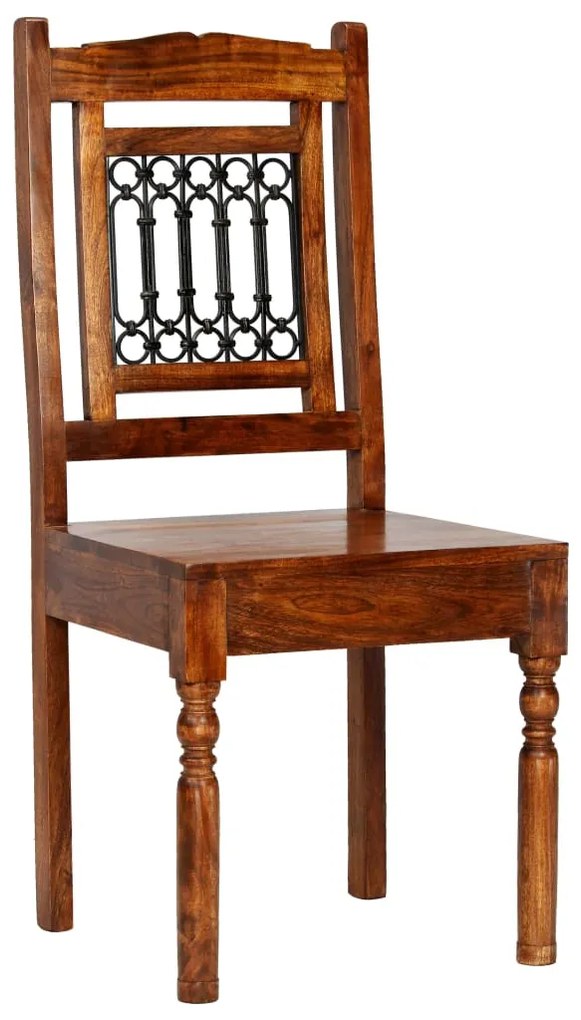 Conjunto de mesa de jantar 5 pcs madeira de acácia maciça