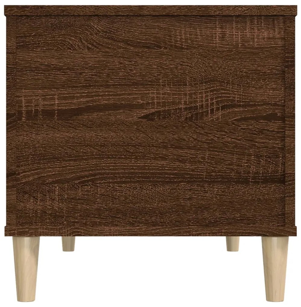 Mesa centro 90x44,5x45 cm derivados madeira carvalho castanho
