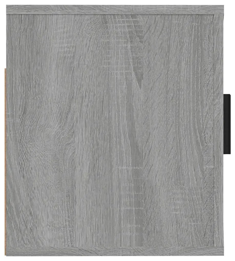 Móvel de TV para parede 57x34,5x40 cm cinzento sonoma
